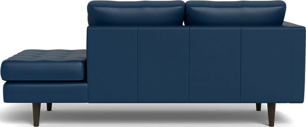 Ladybird 82" Leather LAF Stand Alone Chaise