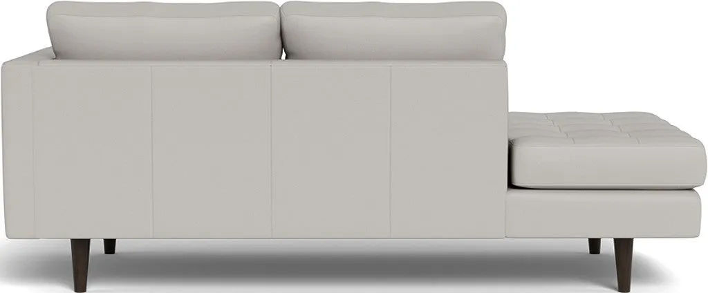 Ladybird 82" Leather RAF Stand Alone Chaise