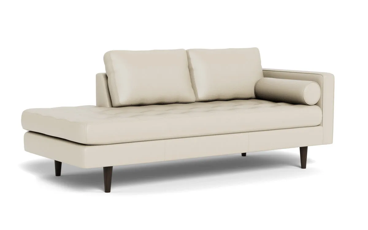 Ladybird 82" Leather RAF Stand Alone Chaise