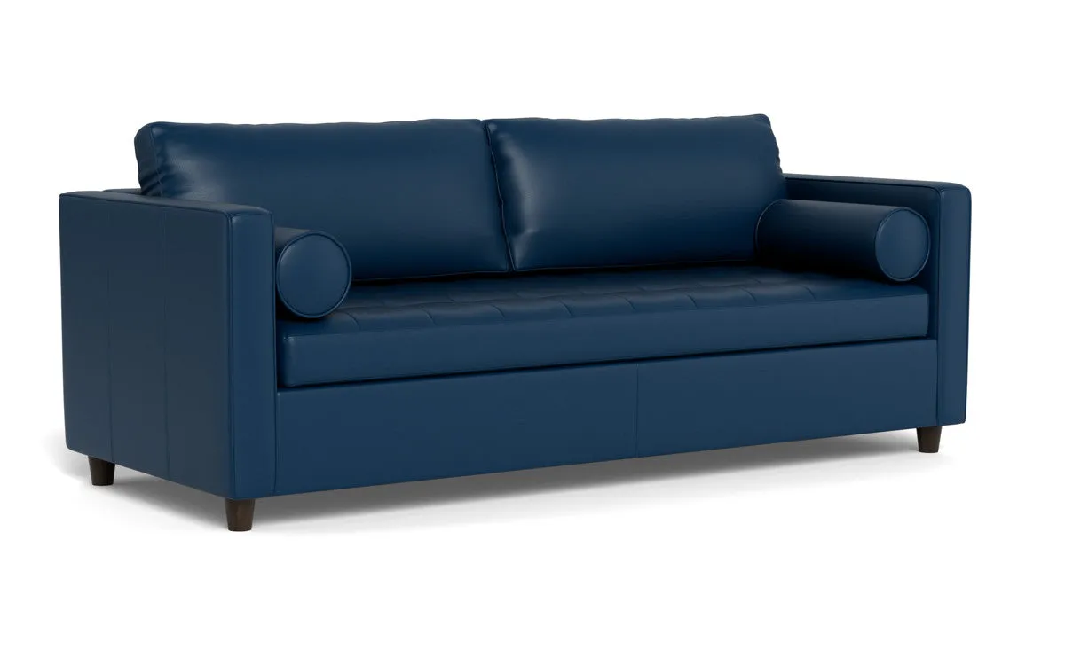 Ladybird 88" Leather Queen Sleeper