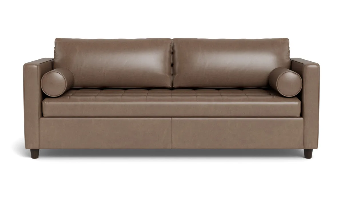 Ladybird 88" Leather Queen Sleeper