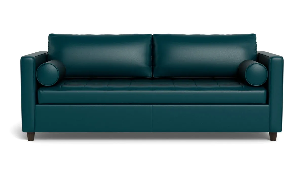 Ladybird 88" Leather Queen Sleeper
