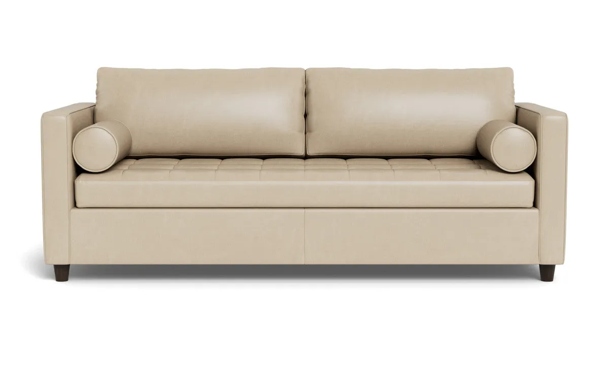 Ladybird 88" Leather Queen Sleeper