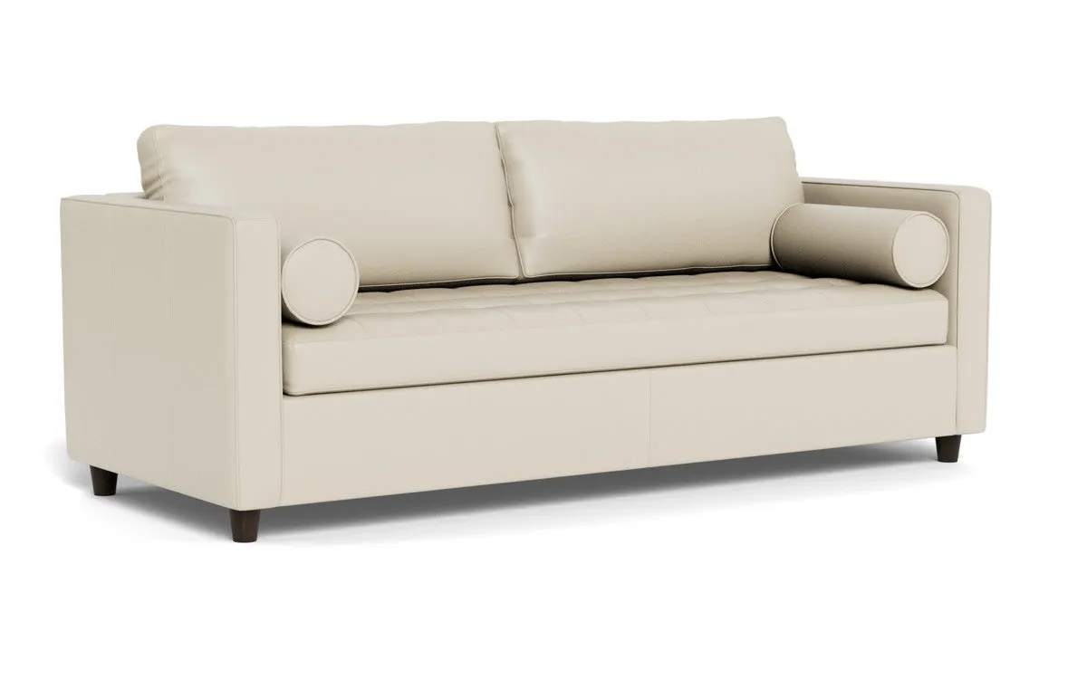 Ladybird 88" Leather Queen Sleeper
