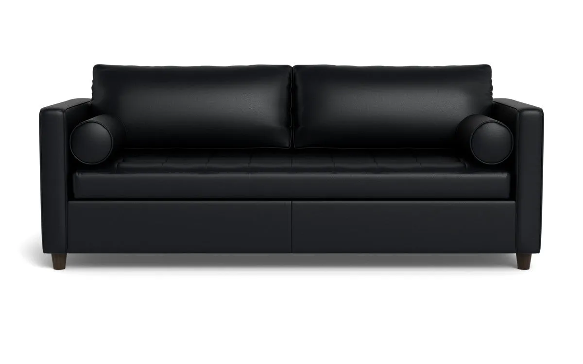 Ladybird 88" Leather Queen Sleeper