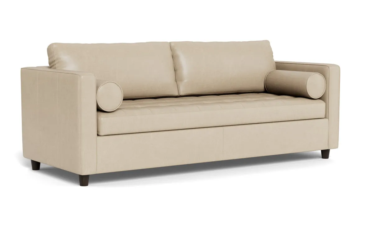 Ladybird 88" Leather Queen Sleeper