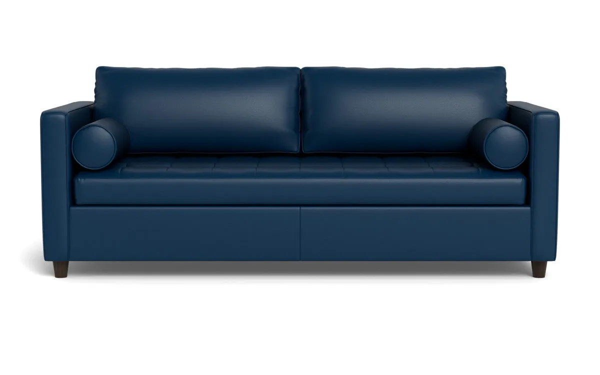 Ladybird 88" Leather Queen Sleeper