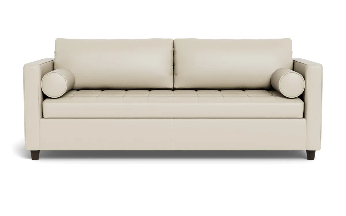 Ladybird 88" Leather Queen Sleeper