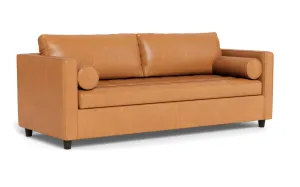 Ladybird 88" Leather Queen Sleeper