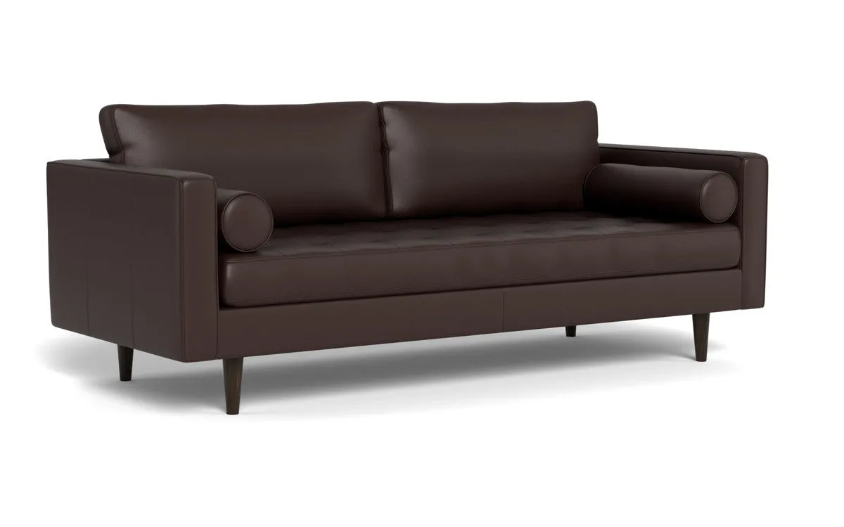 Ladybird 88" Leather Sofa