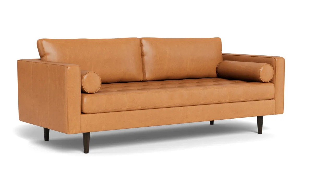 Ladybird 88" Leather Sofa