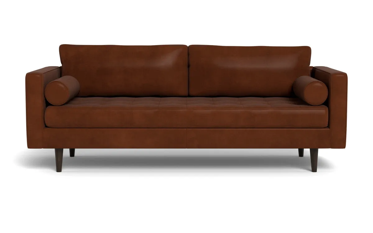 Ladybird 88" Leather Sofa