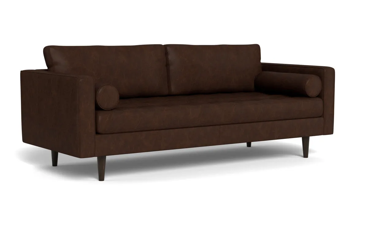 Ladybird 88" Leather Sofa