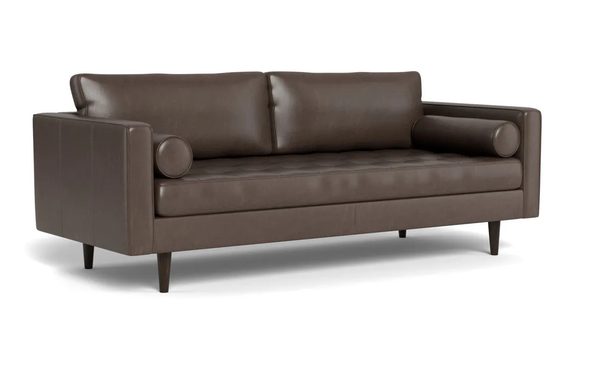 Ladybird 88" Leather Sofa