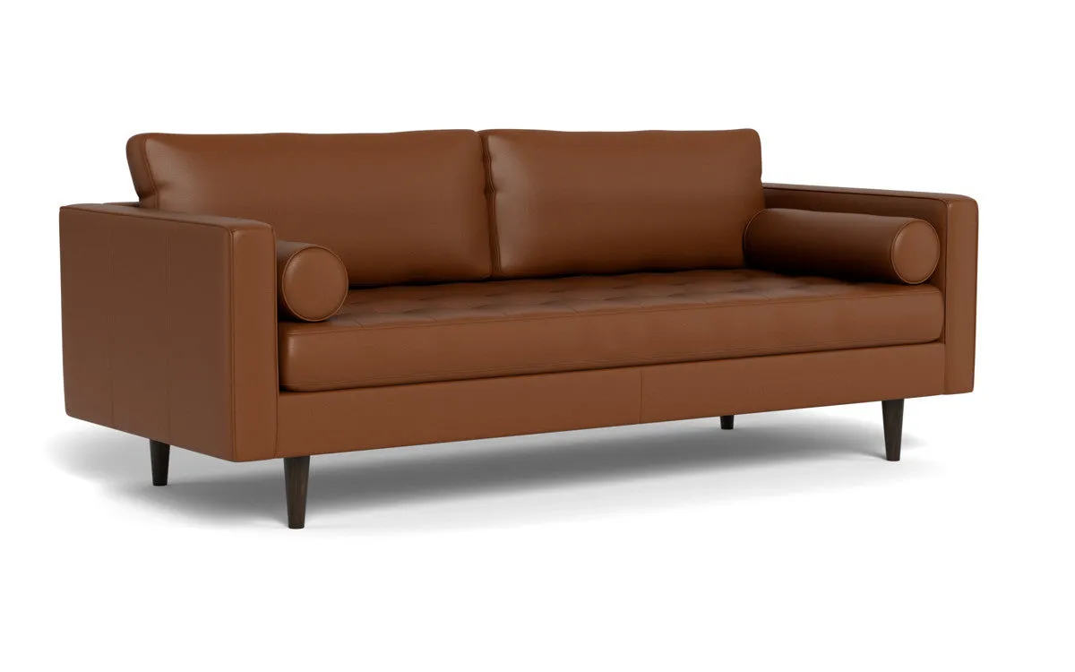 Ladybird 88" Leather Sofa