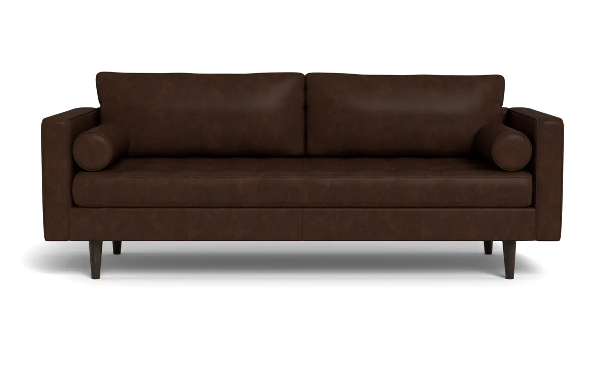 Ladybird 88" Leather Sofa
