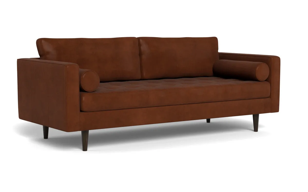 Ladybird 88" Leather Sofa