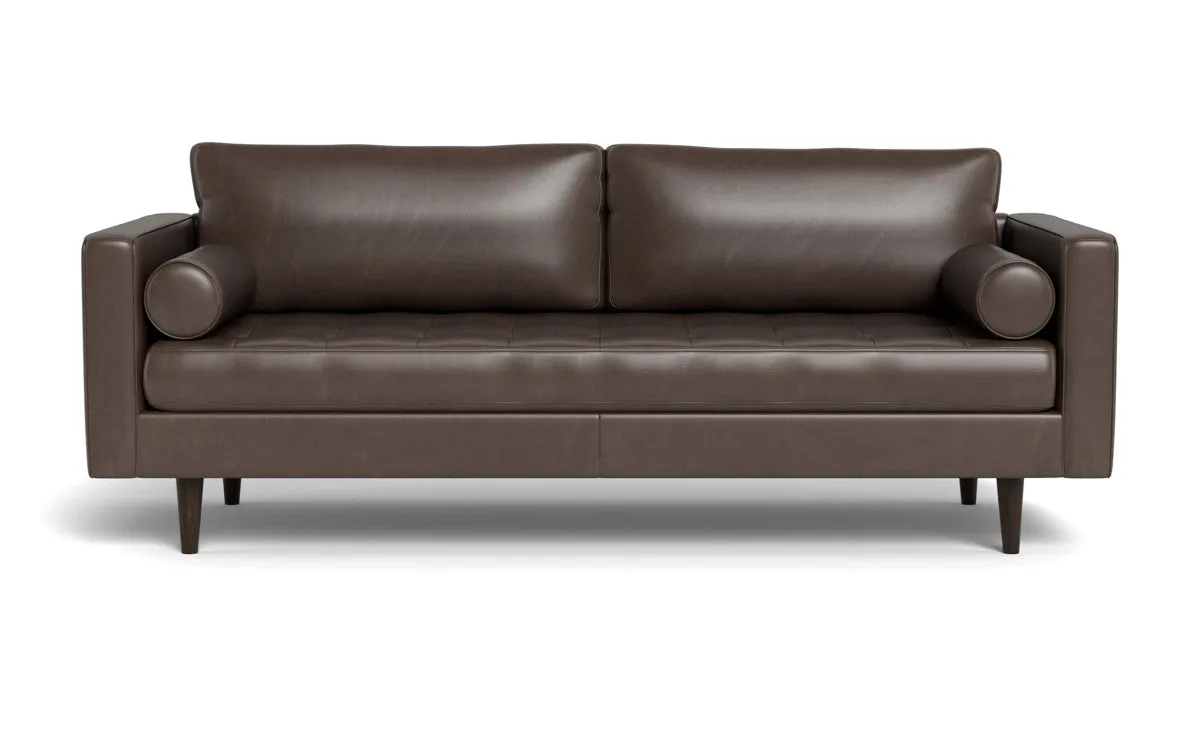 Ladybird 88" Leather Sofa