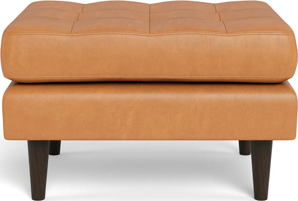 Ladybird Leather Ottoman