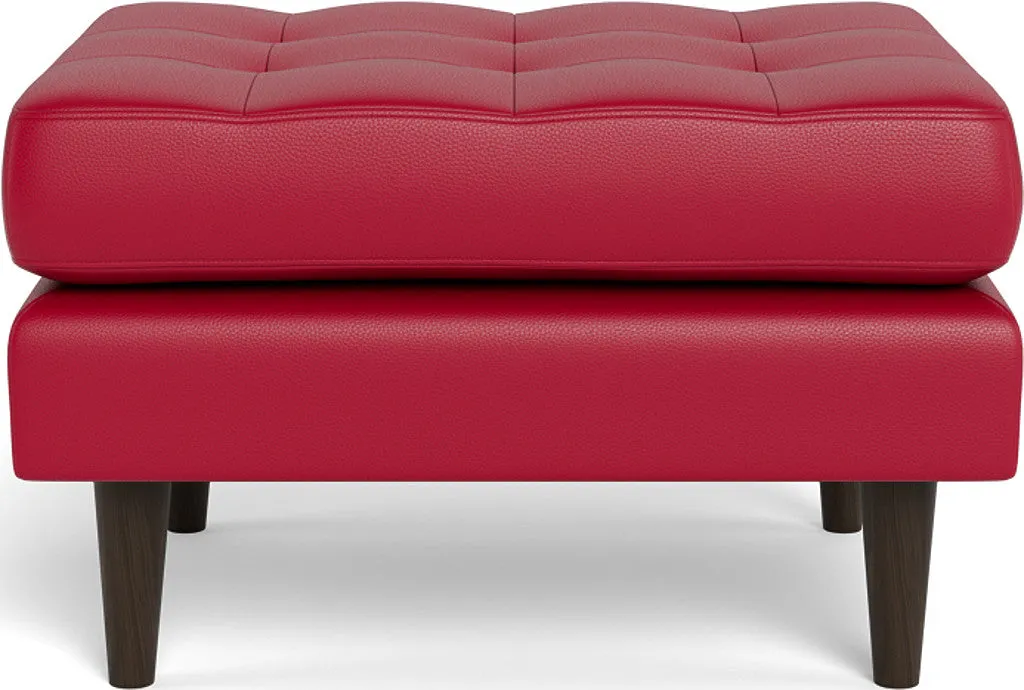 Ladybird Leather Ottoman