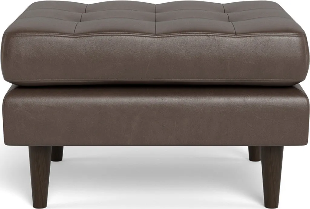 Ladybird Leather Ottoman