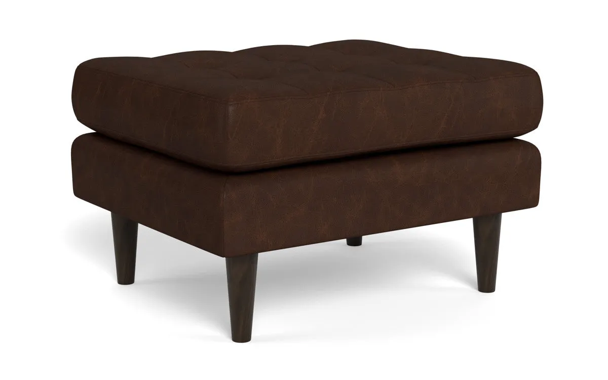 Ladybird Leather Ottoman