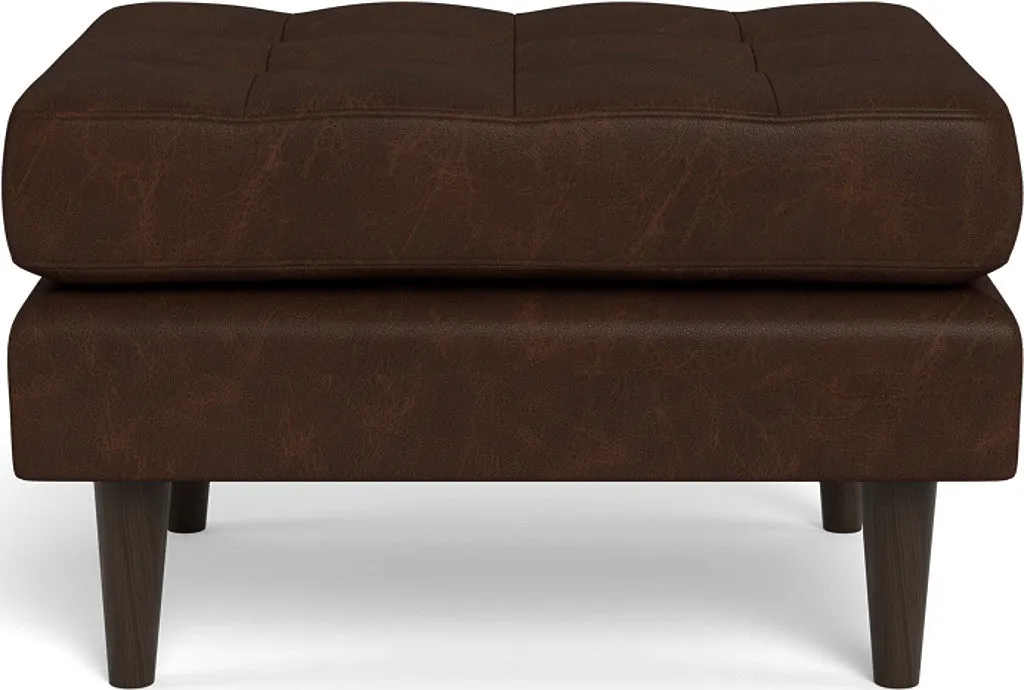 Ladybird Leather Ottoman