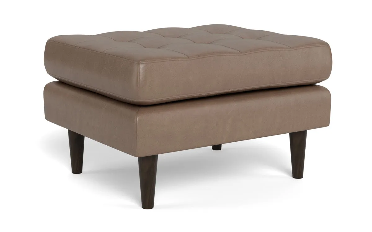 Ladybird Leather Ottoman