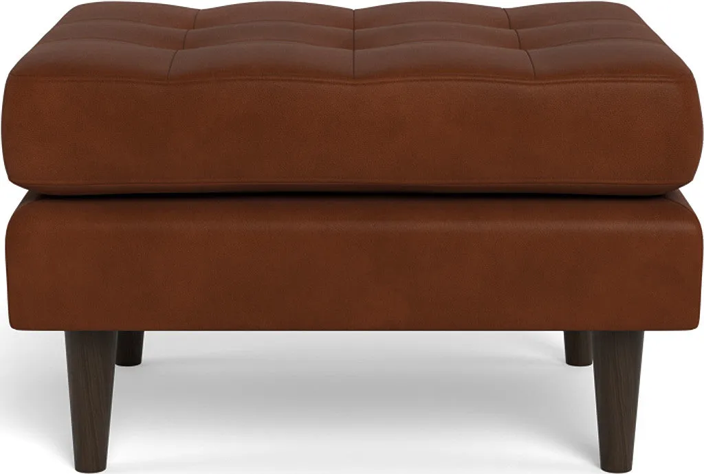 Ladybird Leather Ottoman