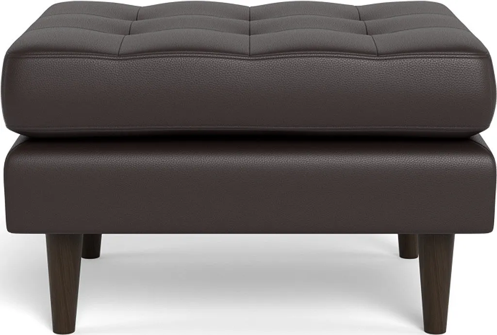 Ladybird Leather Ottoman