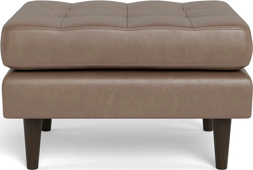 Ladybird Leather Ottoman