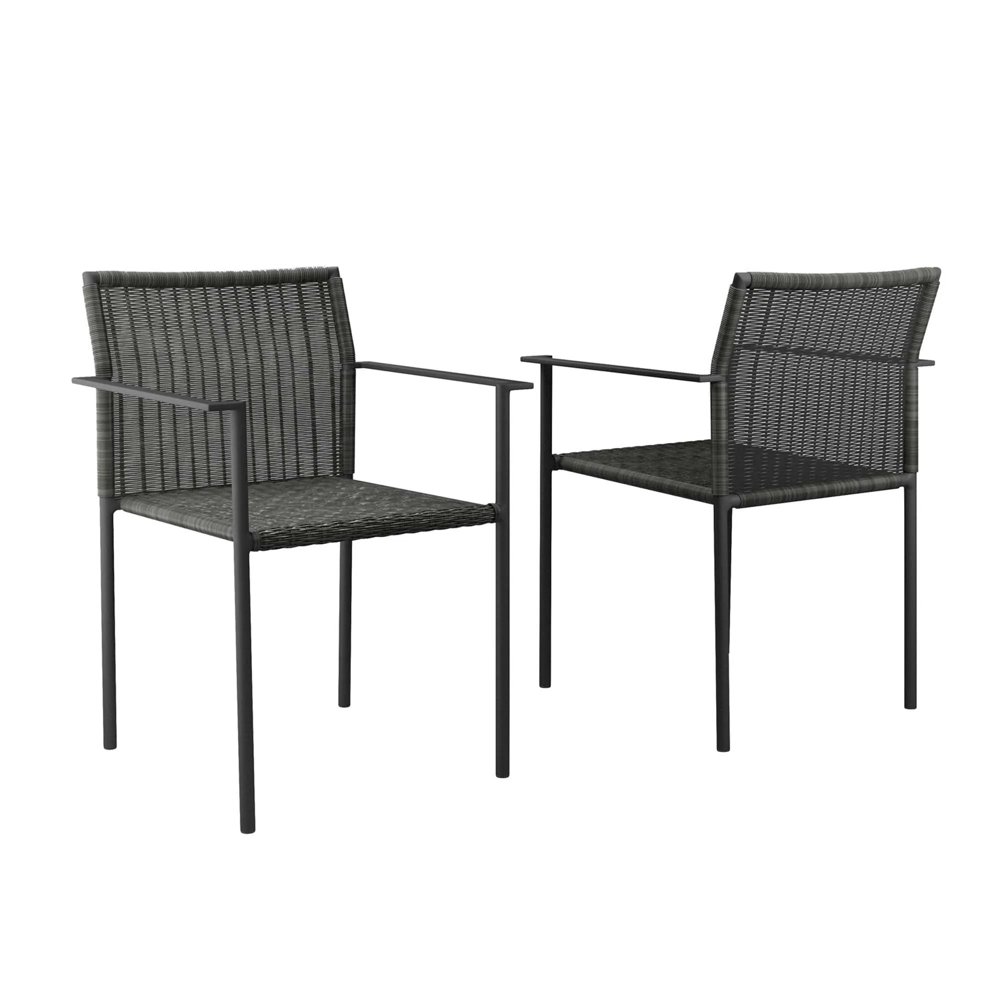 Lagoon Outdoor Patio Dining Armchairs Set of 2 by Modway