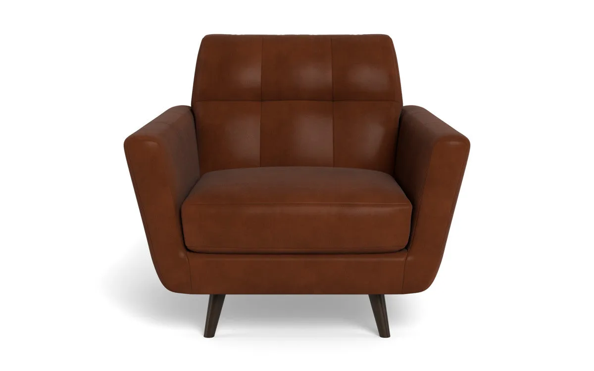 Lamar 42" Leather Arm Chair