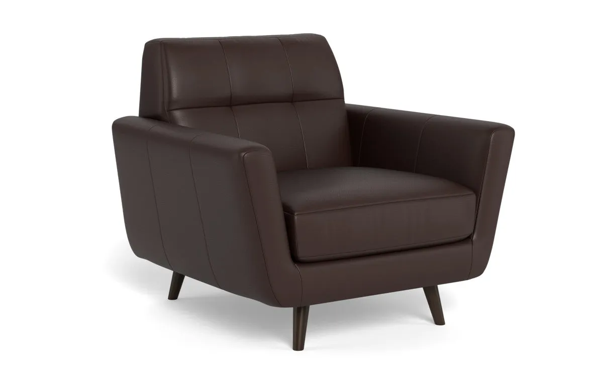 Lamar 42" Leather Arm Chair
