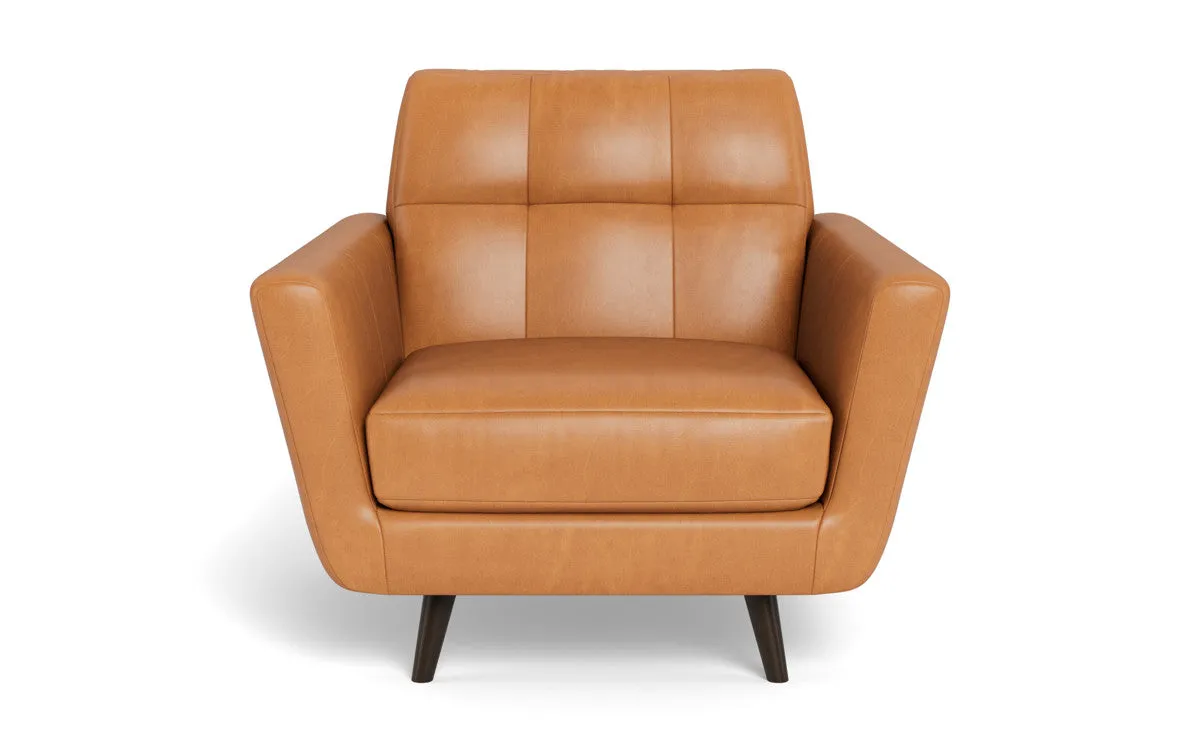 Lamar 42" Leather Arm Chair