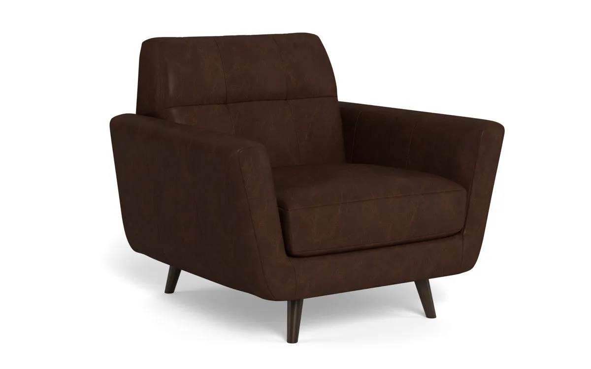 Lamar 42" Leather Arm Chair