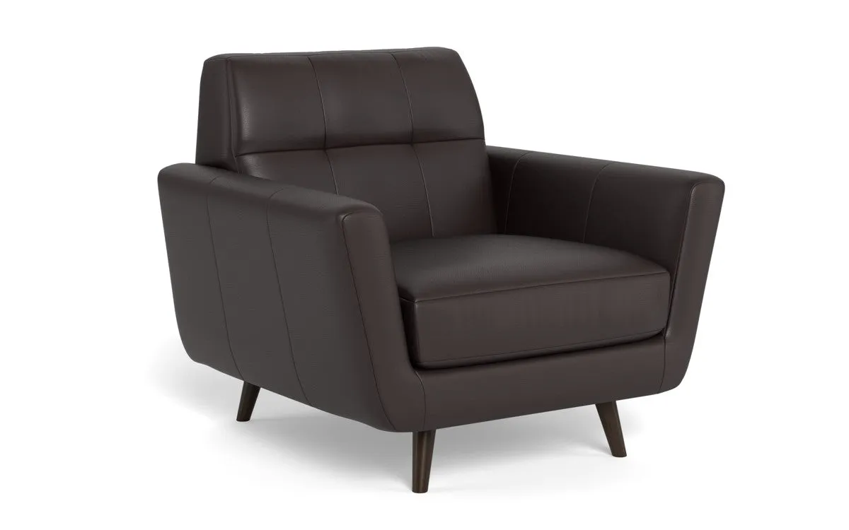 Lamar 42" Leather Arm Chair