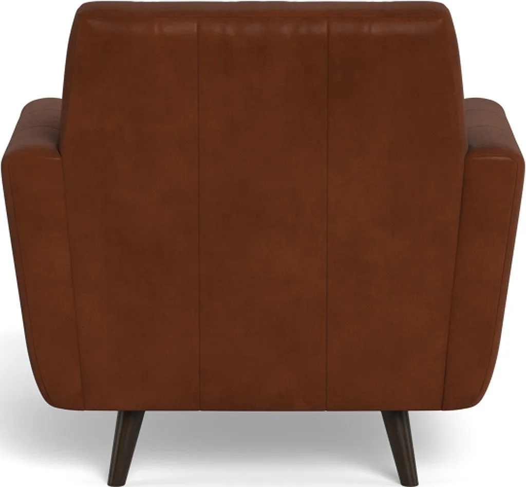 Lamar 42" Leather Arm Chair