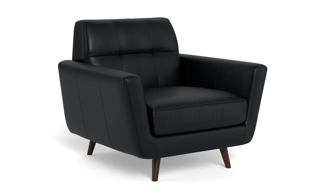 Lamar 42" Leather Arm Chair