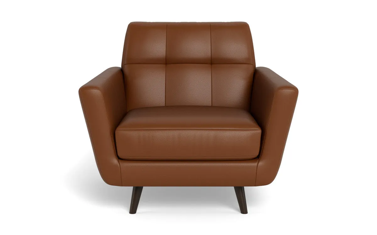 Lamar 42" Leather Arm Chair