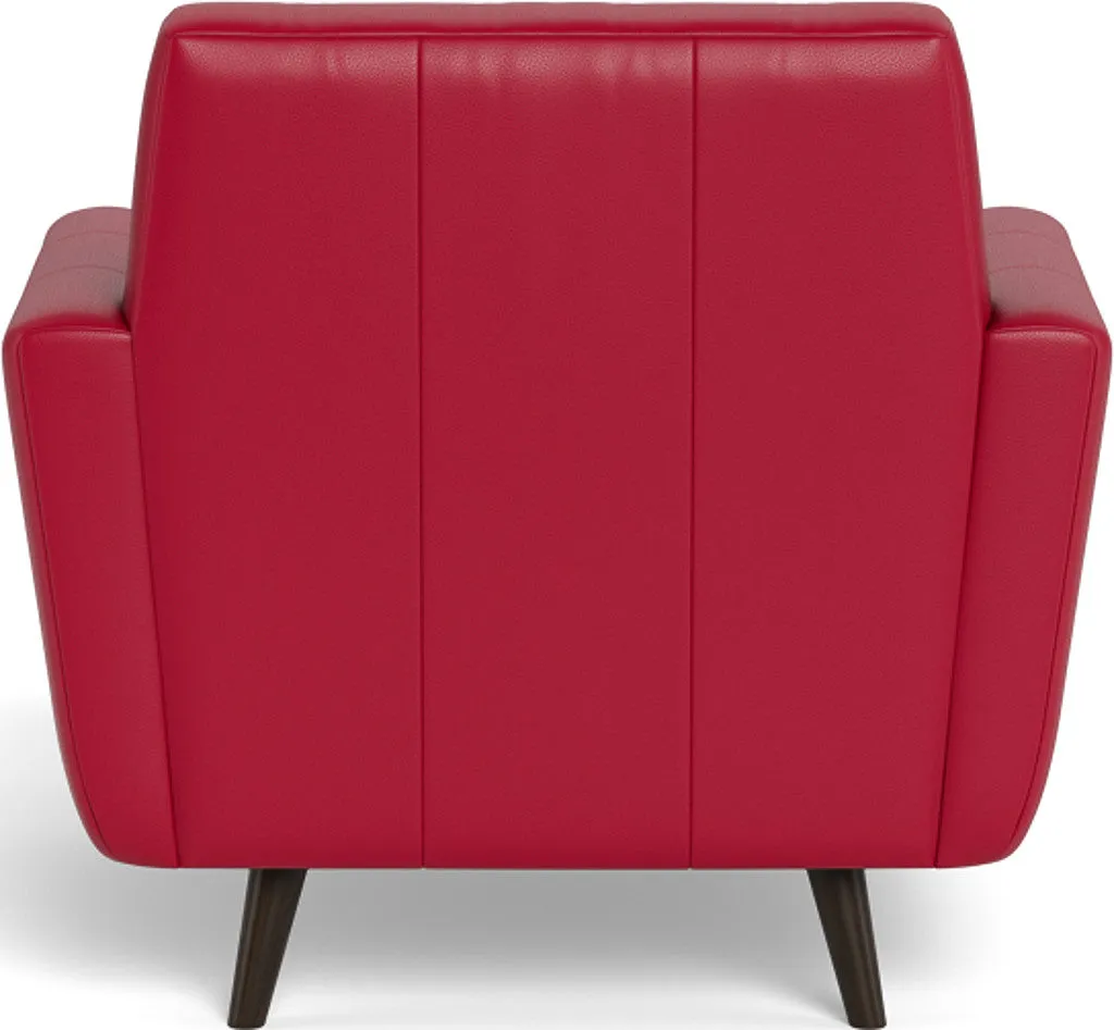 Lamar 42" Leather Arm Chair
