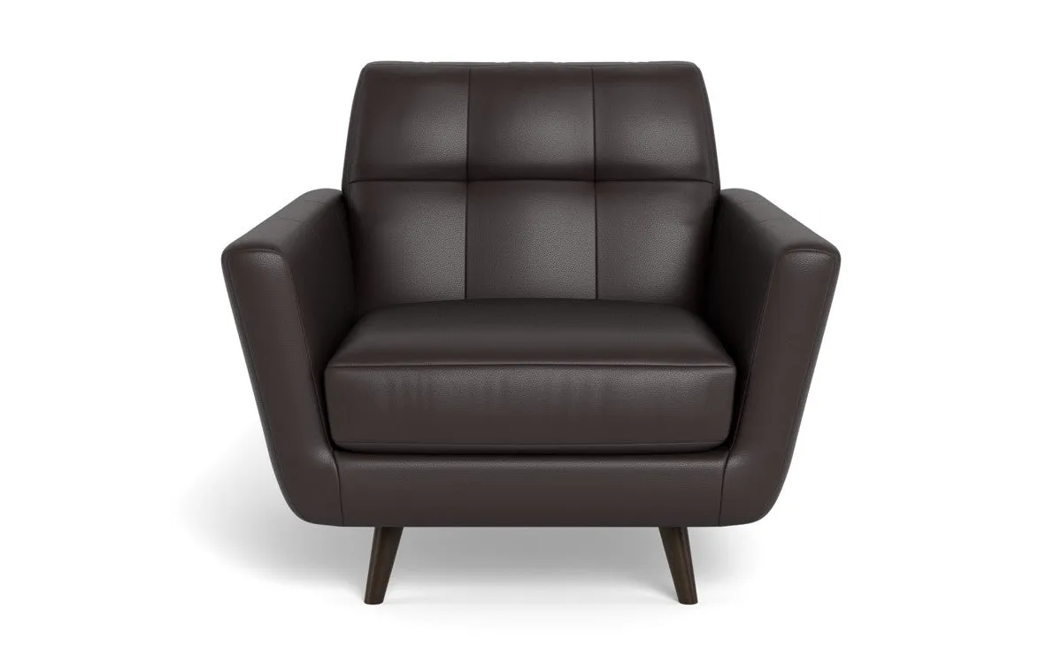 Lamar 42" Leather Arm Chair