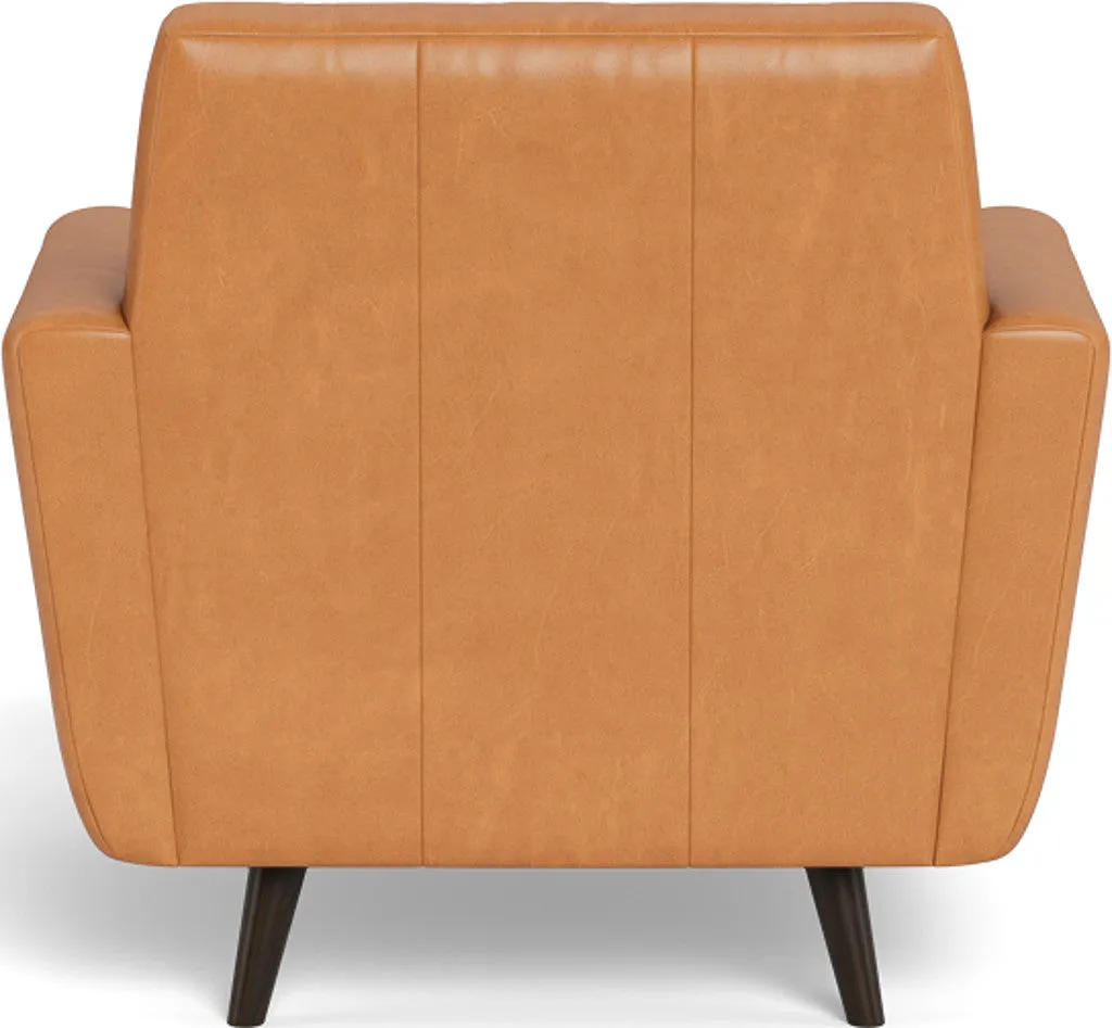Lamar 42" Leather Arm Chair