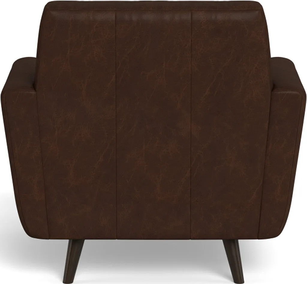 Lamar 42" Leather Arm Chair