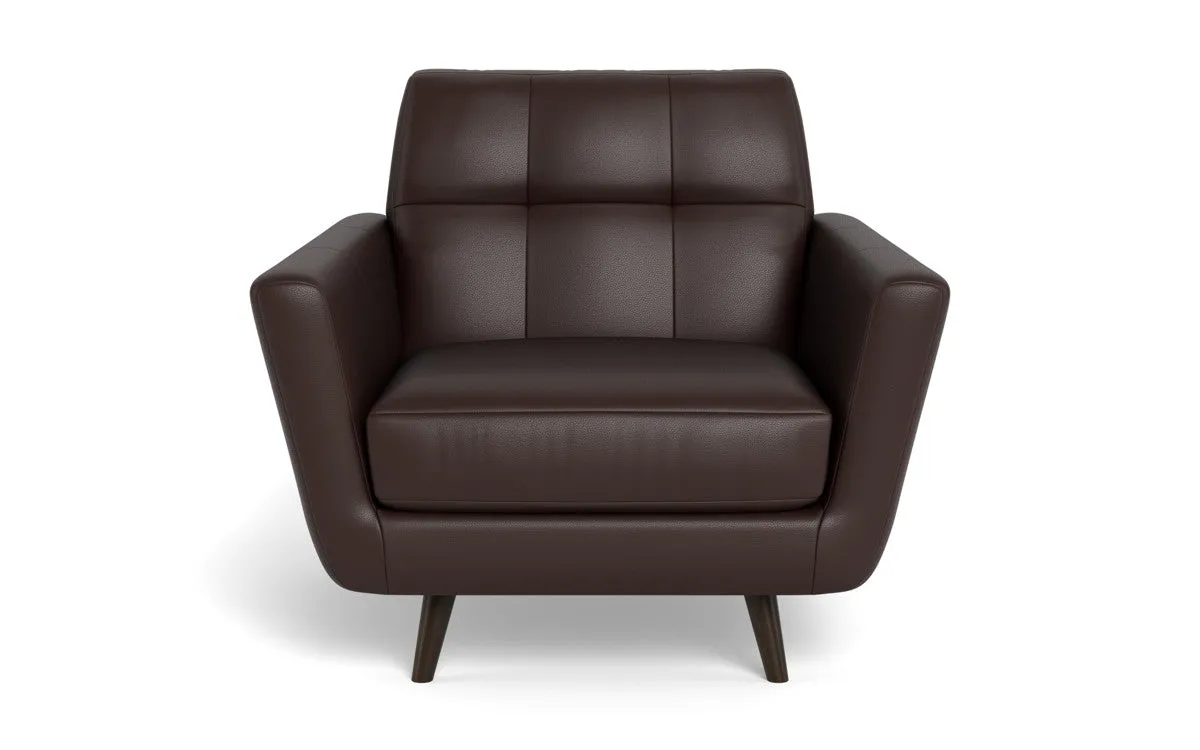 Lamar 42" Leather Arm Chair