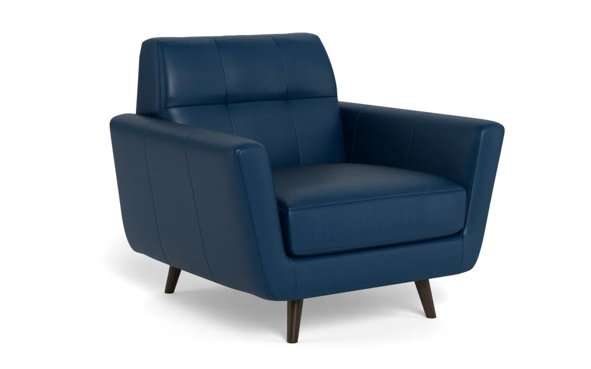 Lamar 42" Leather Arm Chair