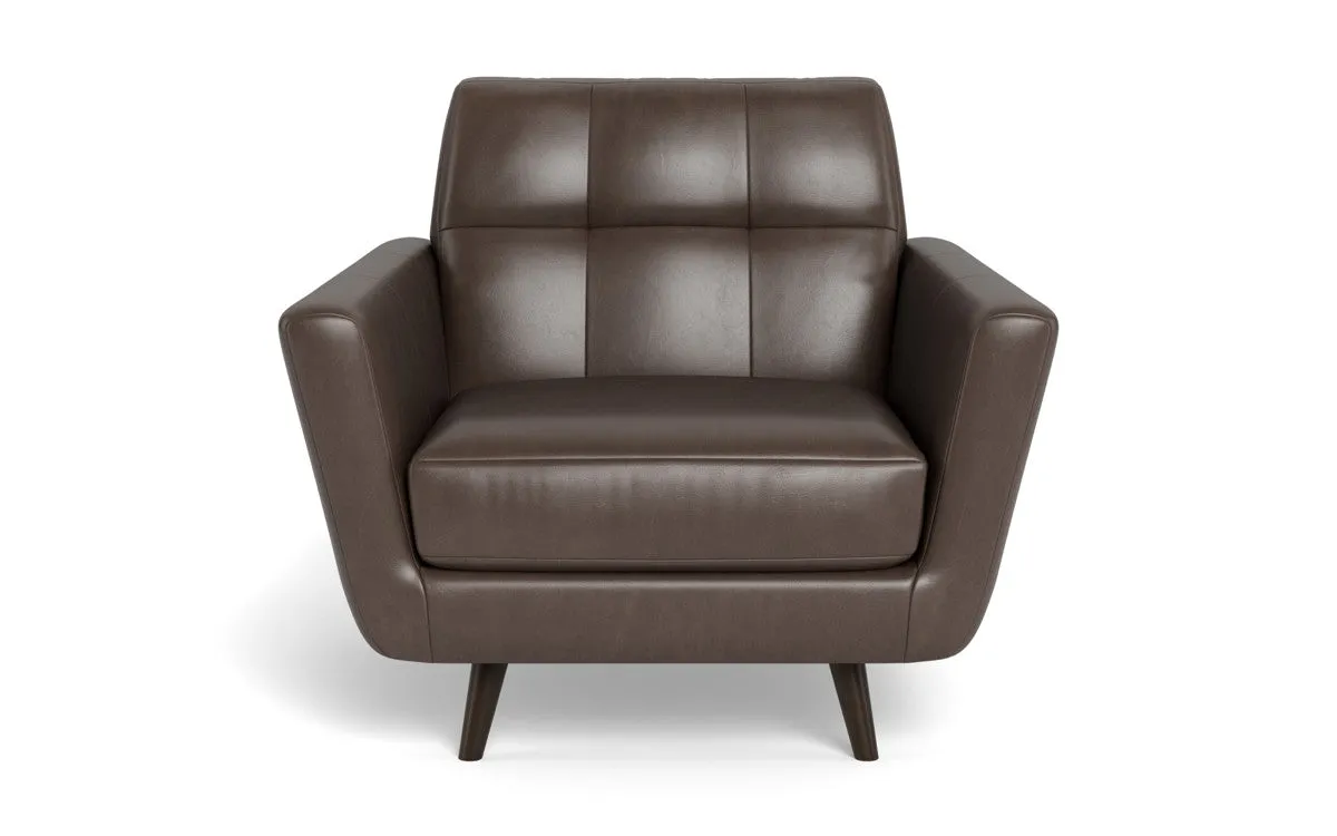 Lamar 42" Leather Arm Chair