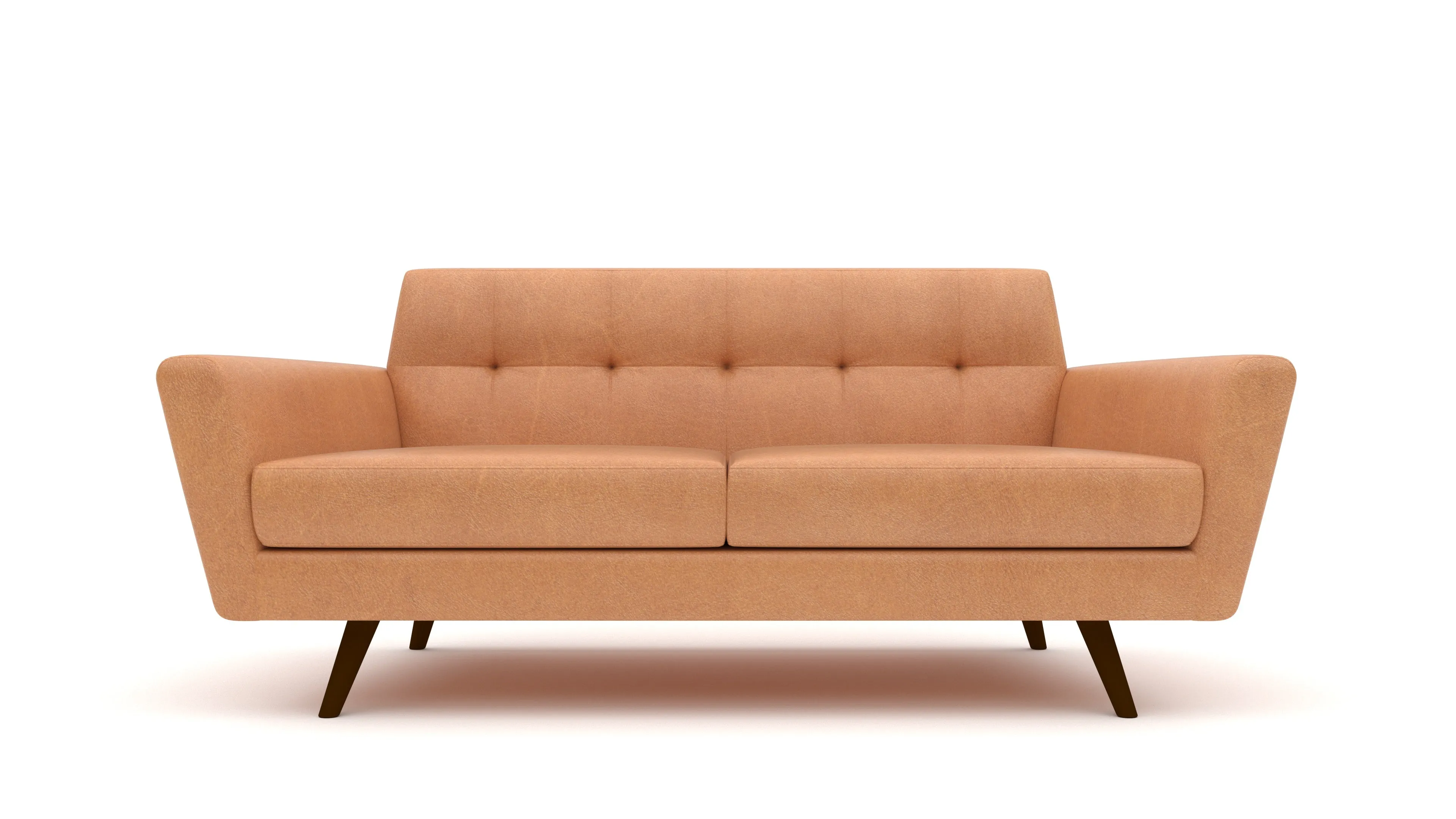 Lamar 69" Leather Loveseat