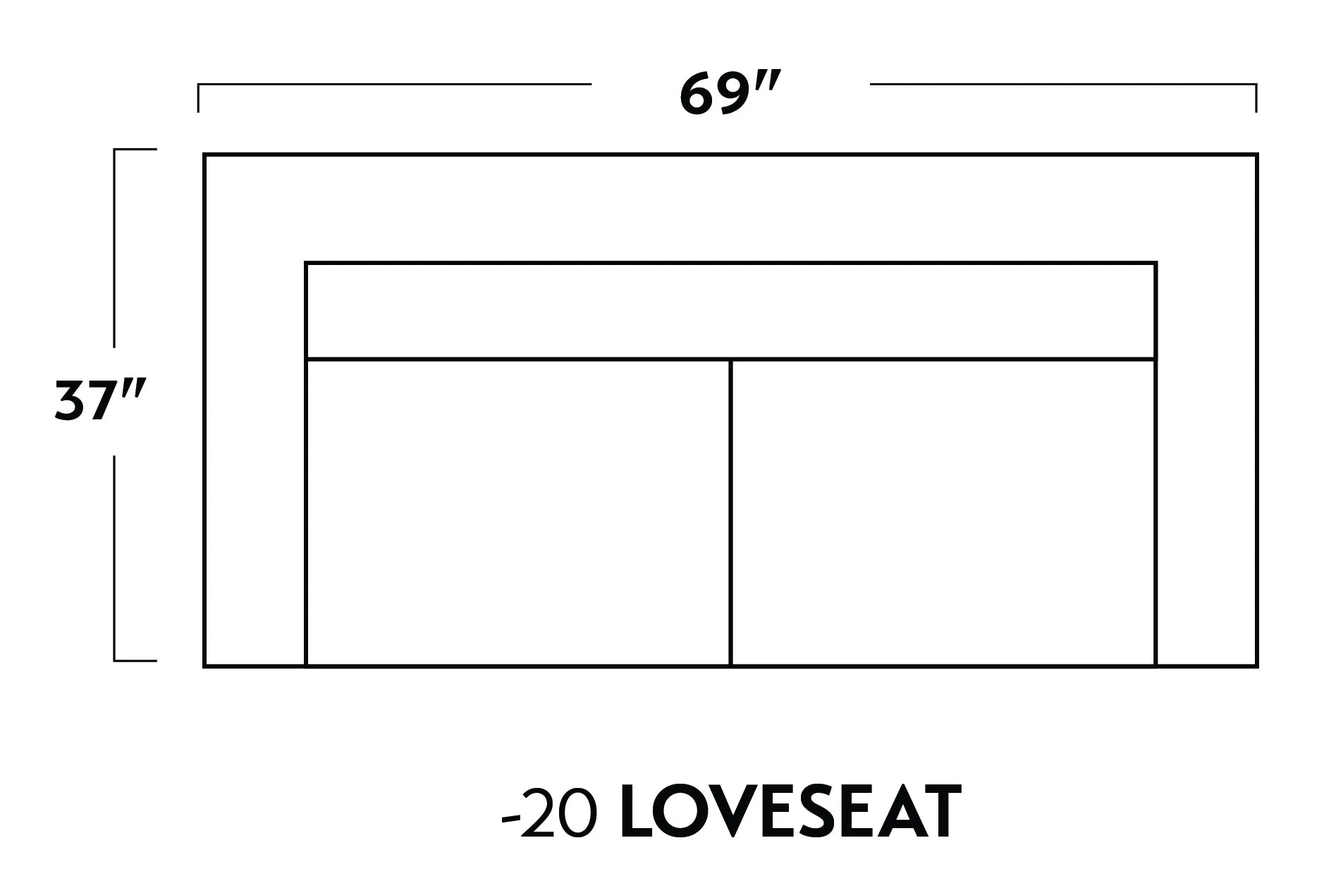 Lamar 69" Loveseat