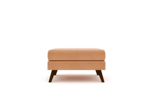 Lamar Leather Ottoman